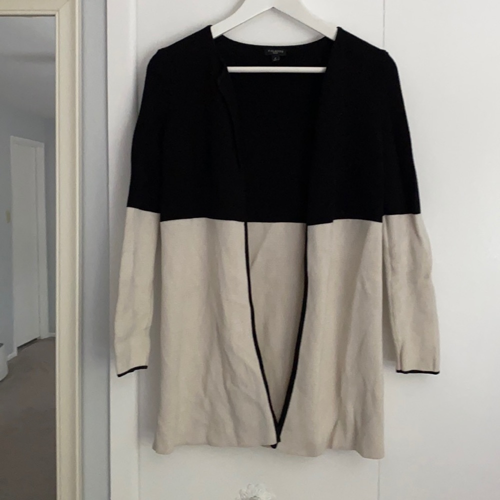 Talbots Petites color lock open jacket/cardigan